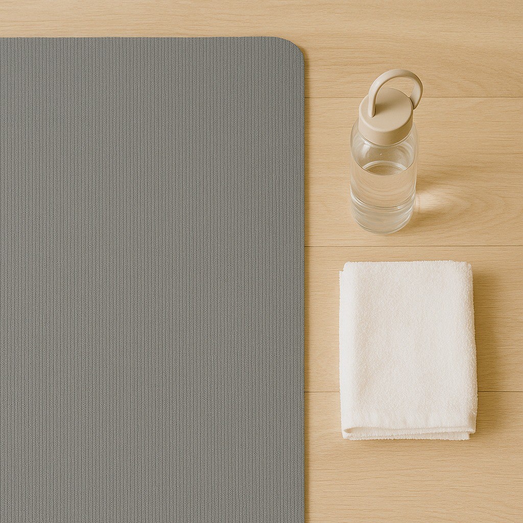 Місце для практики: килимок та подушки